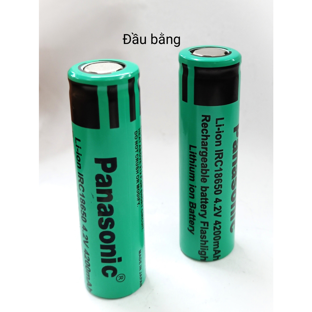 Pin sạc 18650  Panasonic