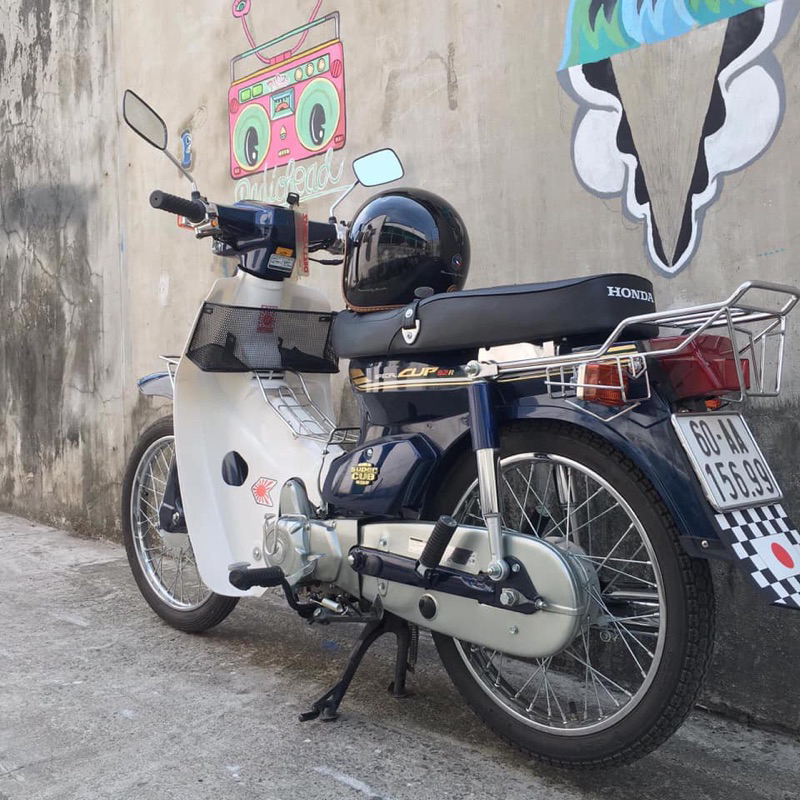 Yên 2 tầng gắn xe cup các đời, xe  DD