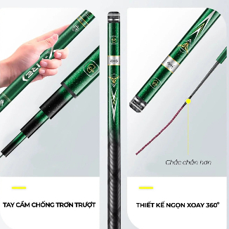 Cần tay Bamboo Chiến Mã