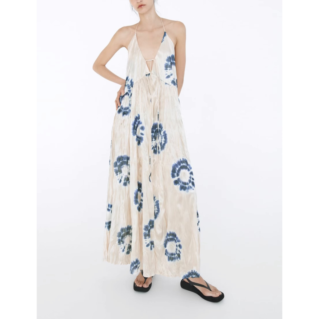 Đầm Zara Dáng Rộng Thiết Kế Quyến Rũ Cho Nữ