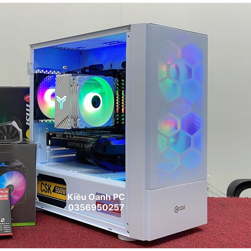 Vỏ máy tính  XIGMATEK GEMINI II sẵn 3 Fan- PREMIUM GAMING M-ATX - Mai Hoàng phân phối và BH 12 tháng