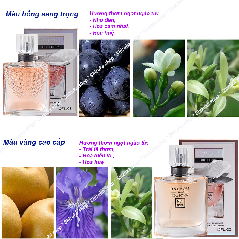 Nước Hoa Nữ DesineDance Thơm Lâu Cuốn Hút 30ml, Nước Hoa Nữ 2021