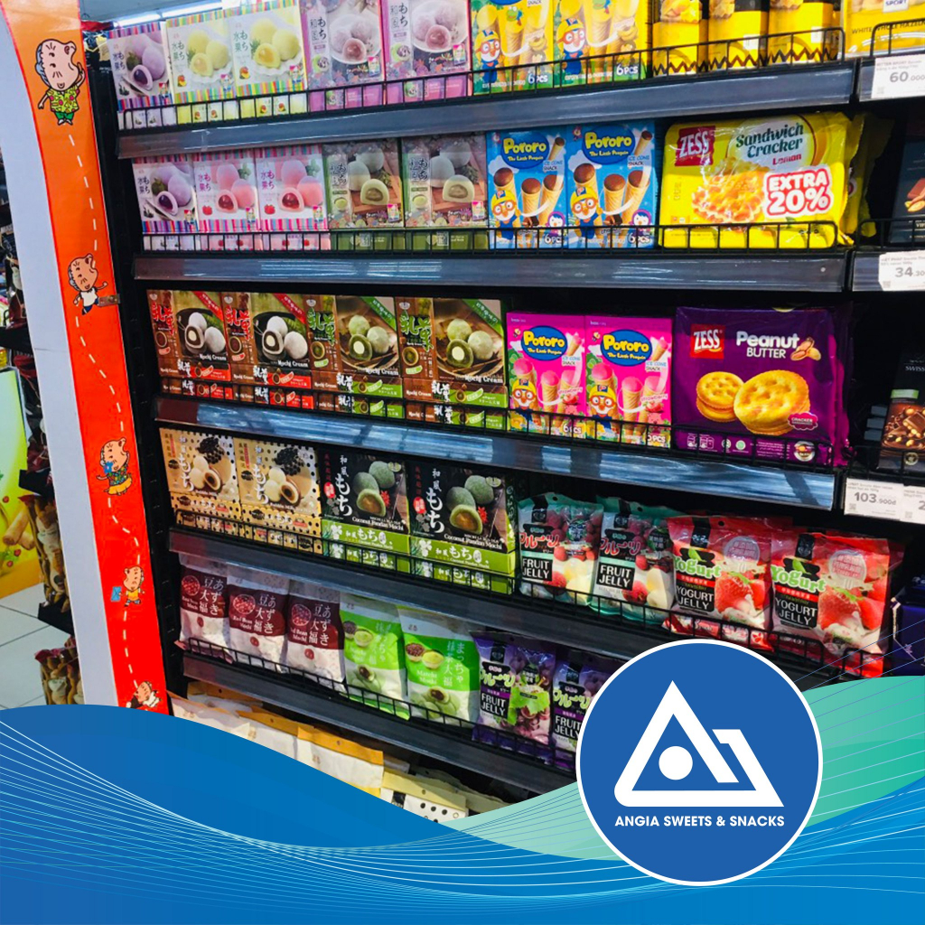 Bánh xốp phủ kem Sanghai Jumbo 450g nhập khẩu Thái Lan An Gia Sweets & Snacks