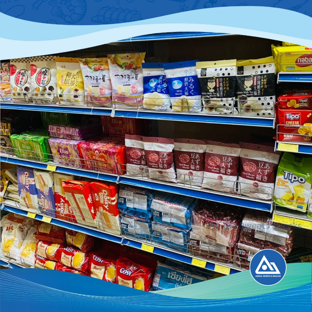 Bánh xốp phủ kem Sanghai Jumbo 450g nhập khẩu Thái Lan An Gia Sweets & Snacks