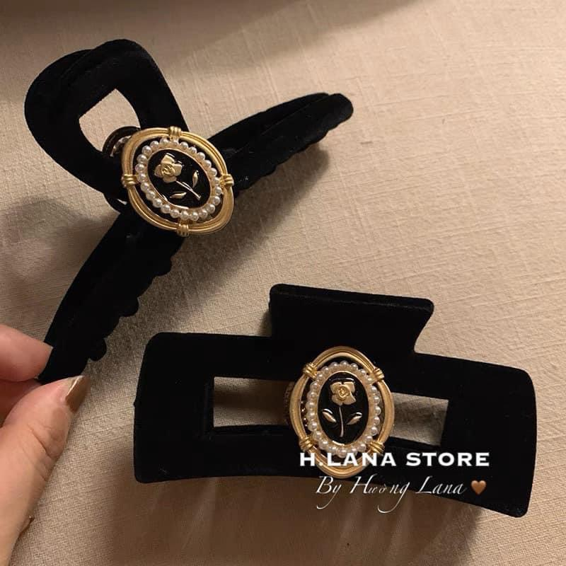 SET 2 KẸP NHUNG KIỂU DÁNG LOLI