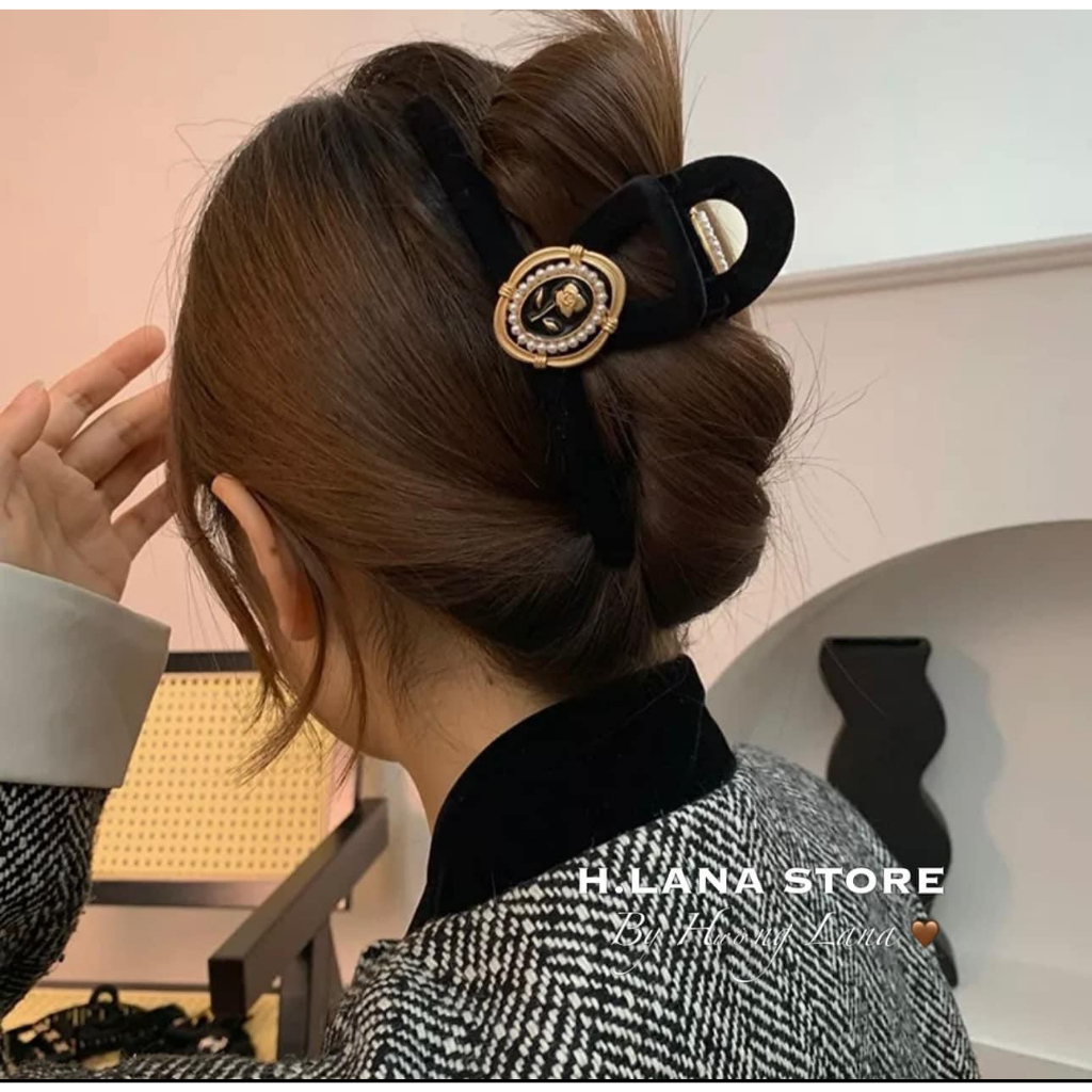 SET 2 KẸP NHUNG KIỂU DÁNG LOLI