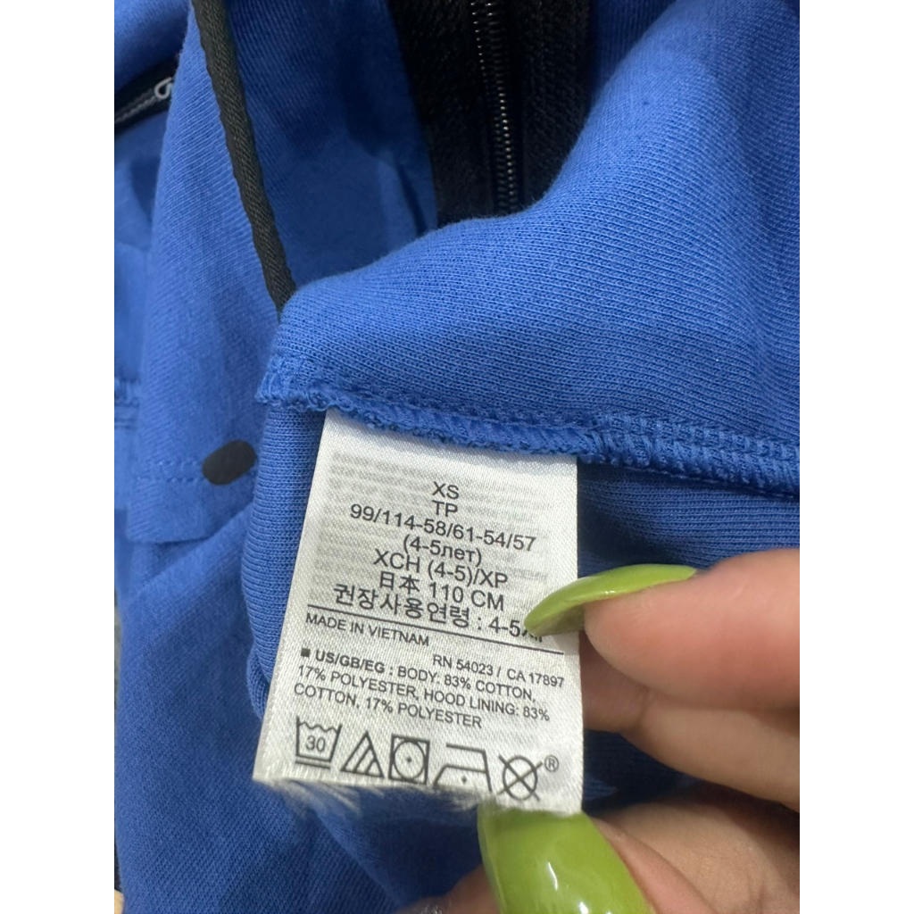 Áo khoác có mũ unisex bé trai, bé gái size đại hiệu G.ap vnxk hàng dư xịn