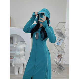  Áo nữ chống nắng dài 2 lớp hãng GUNO 