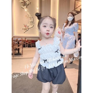 Sét bộ cho bé gái, bộ quần phồng cho bé gái