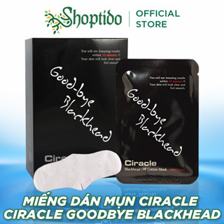 Full hộp Dán mụn Ciracle đẩy mụn đầu đen Goodbye BlackHead hộp 20 miếng NPP Shoptido