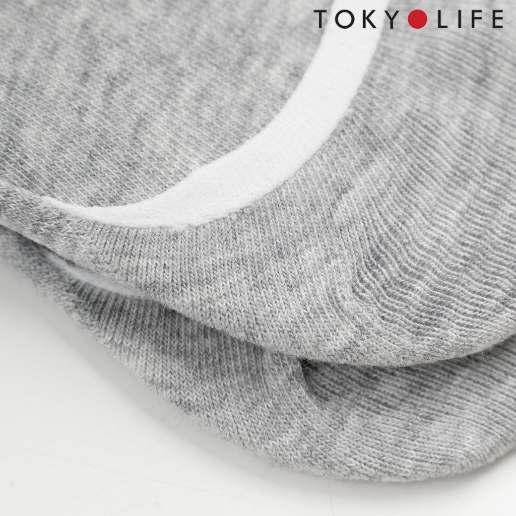 Tất chân nam nửa bàn TOKYOLIFE pack 3 chất liệu vải co giãn cao cấp C7SOK001M/C7SOK003M/C7SOK004M