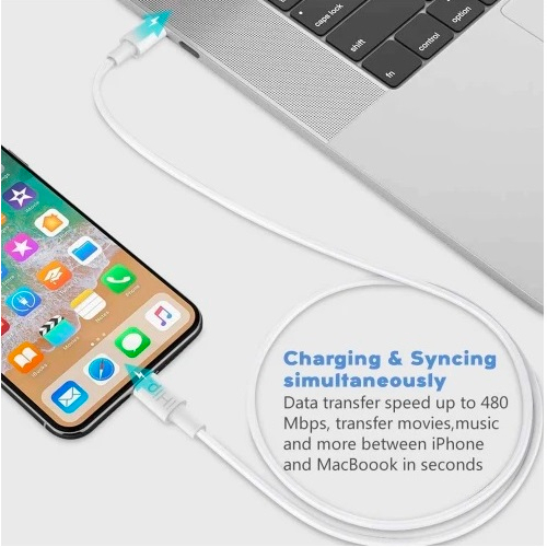 Cáp sạc nhanh C to L iHip 3ft 18w,20w,27w hỗ trợ PD cho các dòng máy I Táo, sạc tai nghe