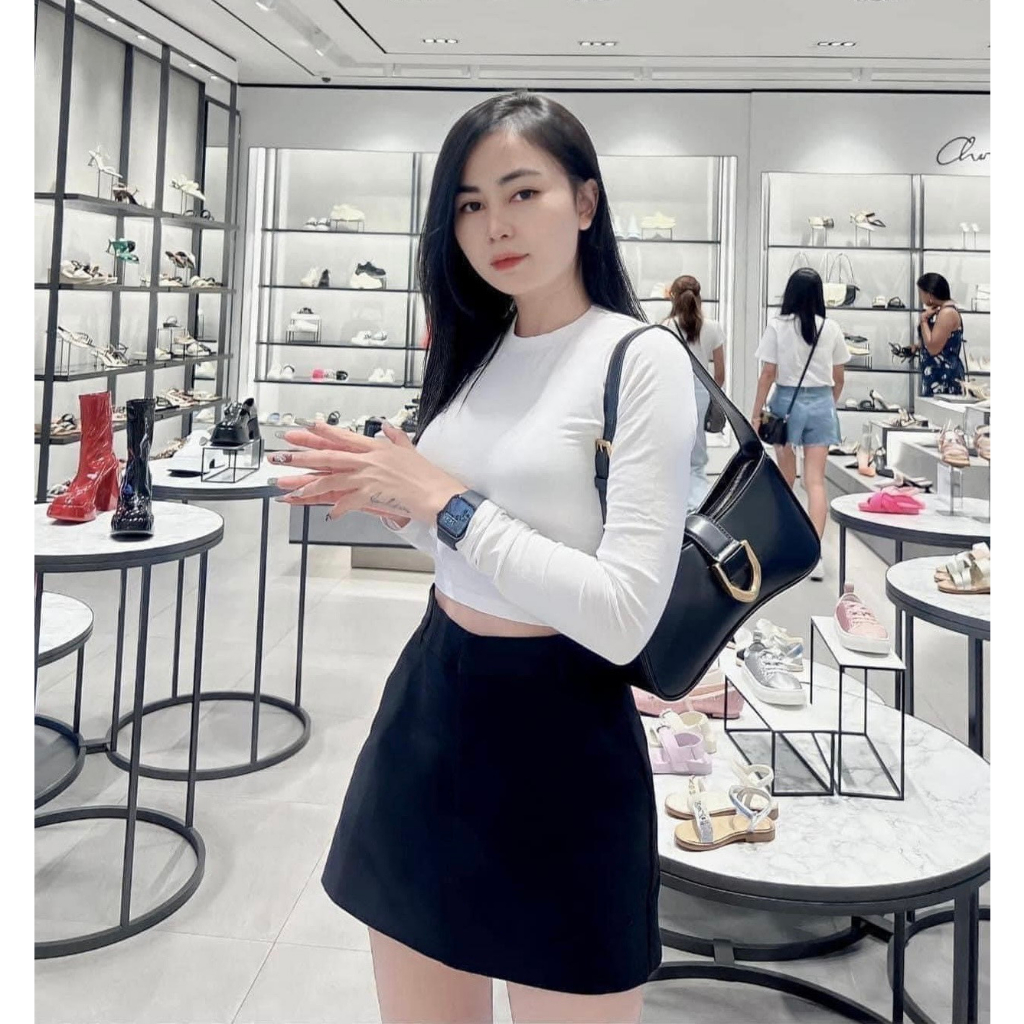 Áo len giấy dài tay