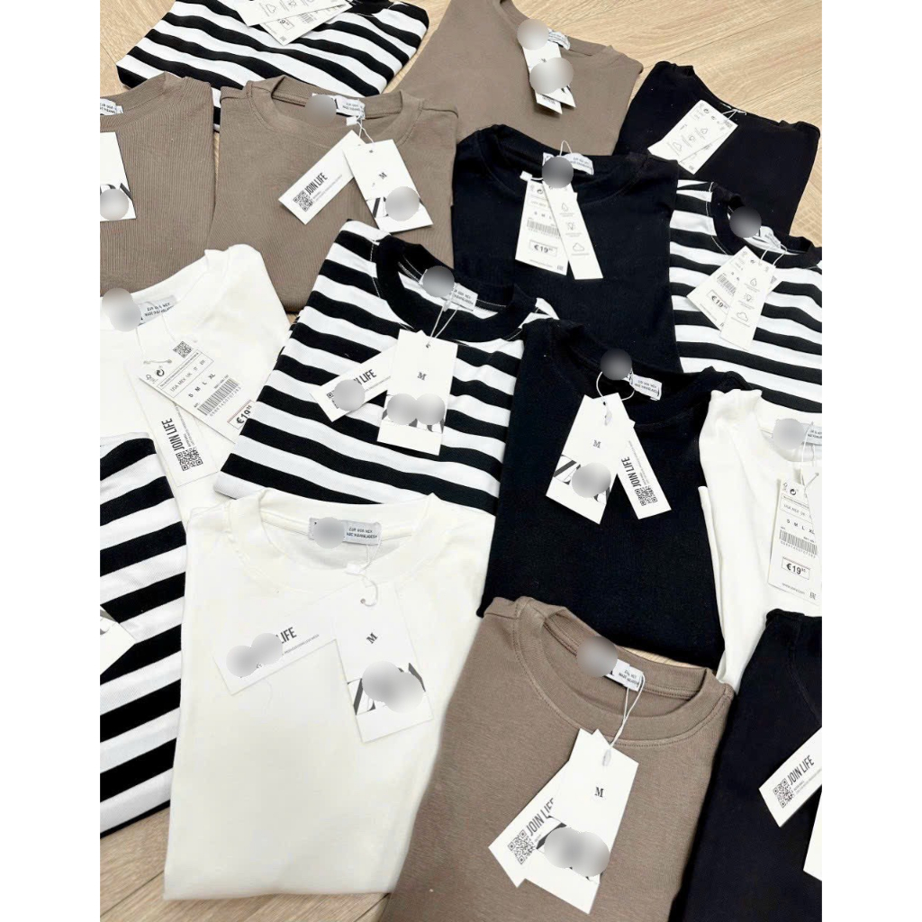 Áo len giấy dài tay