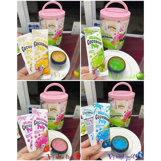 Combo 2 gói thạch dừa zai rau câu vị Xoài/Táo xanh/Dâu tây/Việt quất