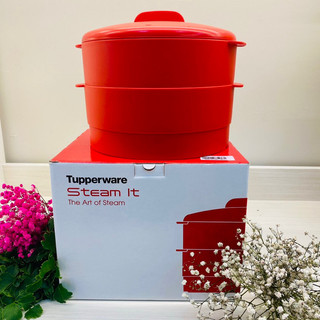 Xửng hấp Steam It 2 tầng (màu đỏ)