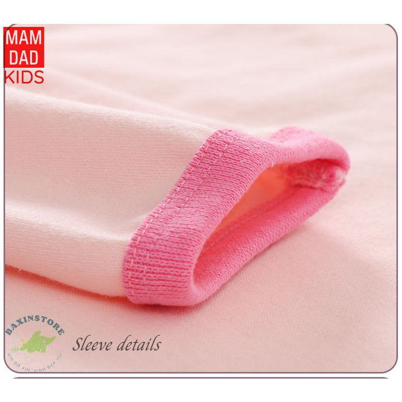 ĐỒ BỘ ĐỒ NGỦ DÀI TAY MAMDADKIDS NÀNG TIÊN CÁ 100% COTTON CHO MẸ VÀ BÉ GÁI TRẺ EM MẶC NHÀ SIZE ĐẠI