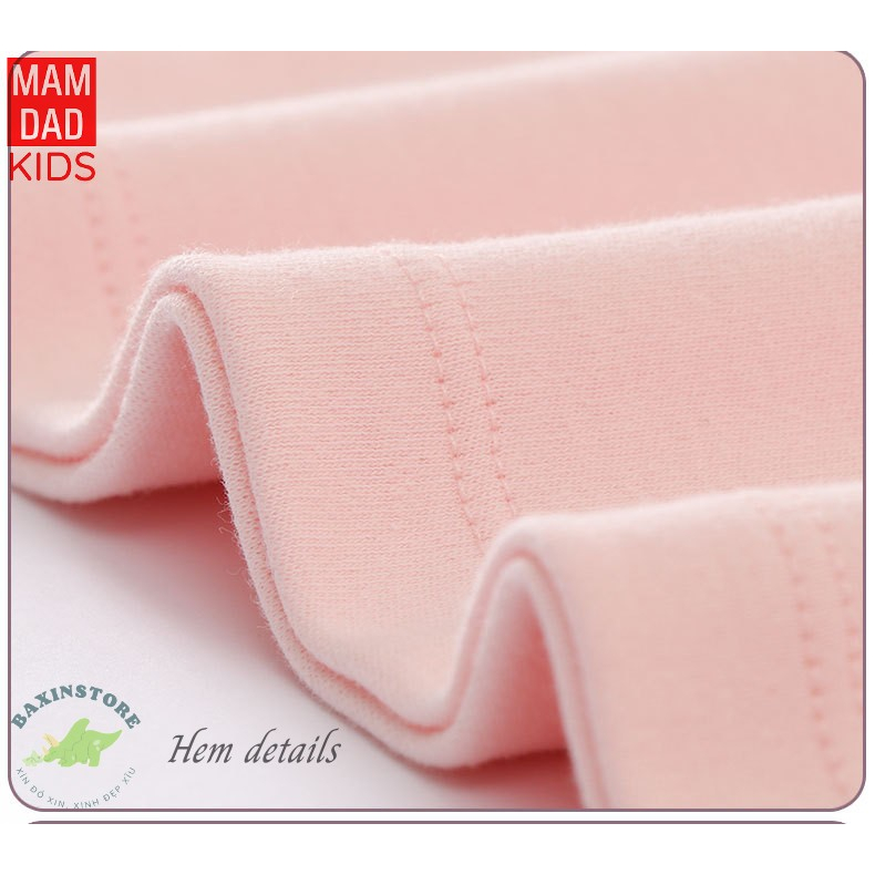ĐỒ BỘ ĐỒ NGỦ DÀI TAY MAMDADKIDS NÀNG TIÊN CÁ 100% COTTON CHO MẸ VÀ BÉ GÁI TRẺ EM MẶC NHÀ SIZE ĐẠI
