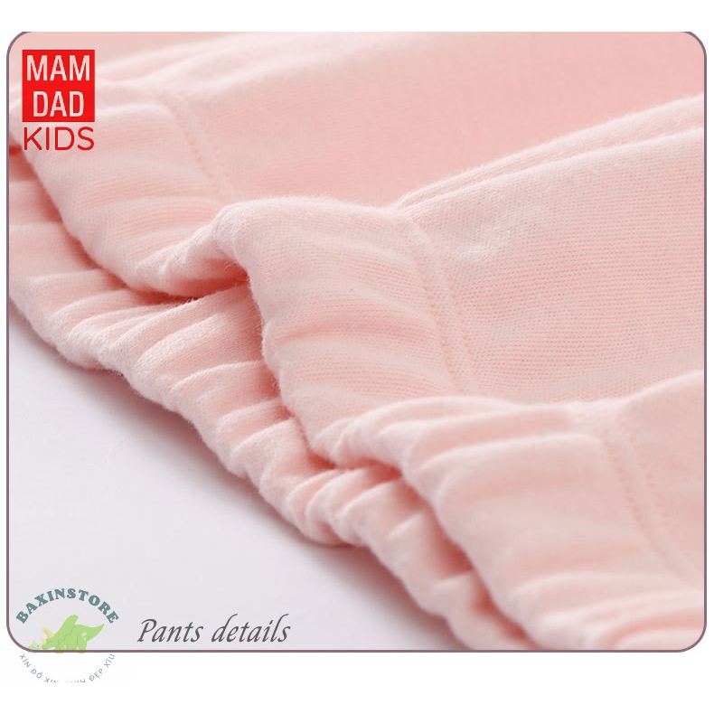 ĐỒ BỘ ĐỒ NGỦ DÀI TAY MAMDADKIDS NÀNG TIÊN CÁ 100% COTTON CHO MẸ VÀ BÉ GÁI TRẺ EM MẶC NHÀ SIZE ĐẠI