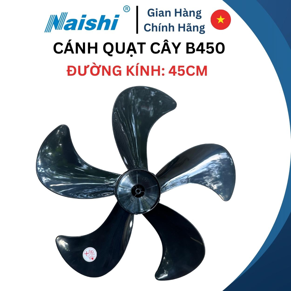 Cánh Quạt B450 Loại 5 Cánh Đường Kính 45cm