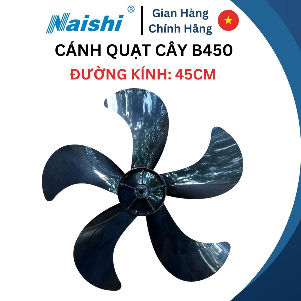 Cánh Quạt B450 Loại 5 Cánh Đường Kính 45cm