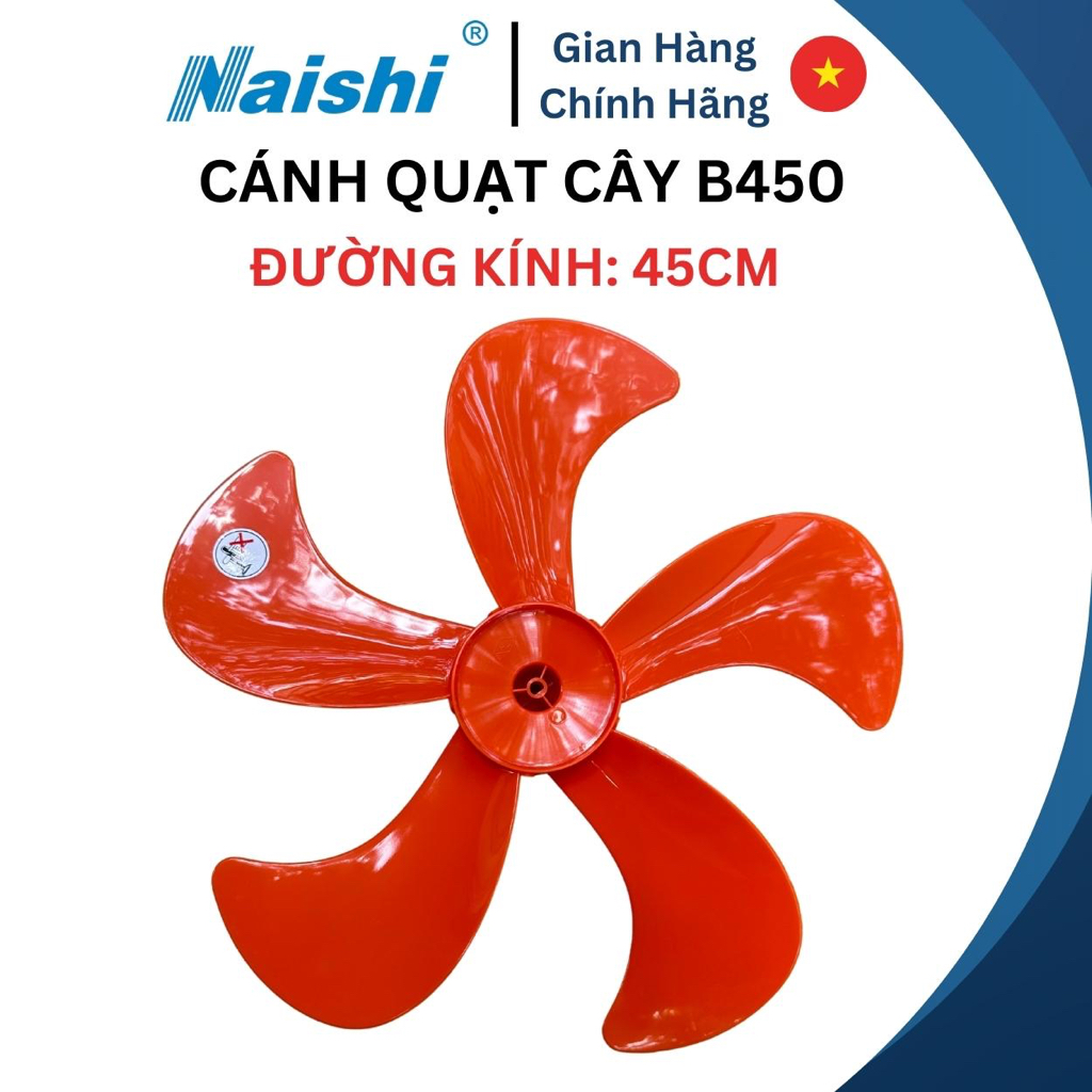 Cánh Quạt B450 Loại 5 Cánh Đường Kính 45cm