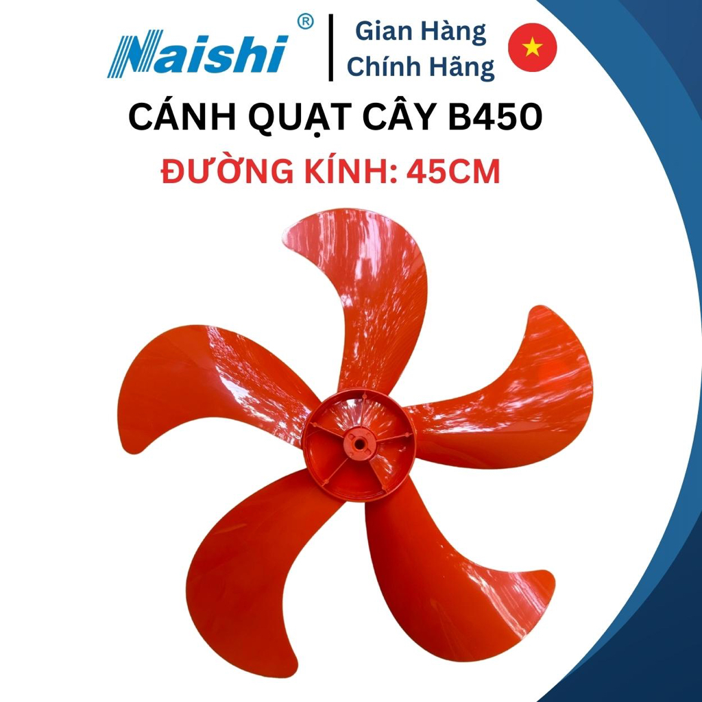 Cánh Quạt B450 Loại 5 Cánh Đường Kính 45cm