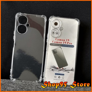 Ốp lưng Chống va đập Tecno Camon 19 pro dẻo trong suốt cao cấp bo 4 góc chống va đập
