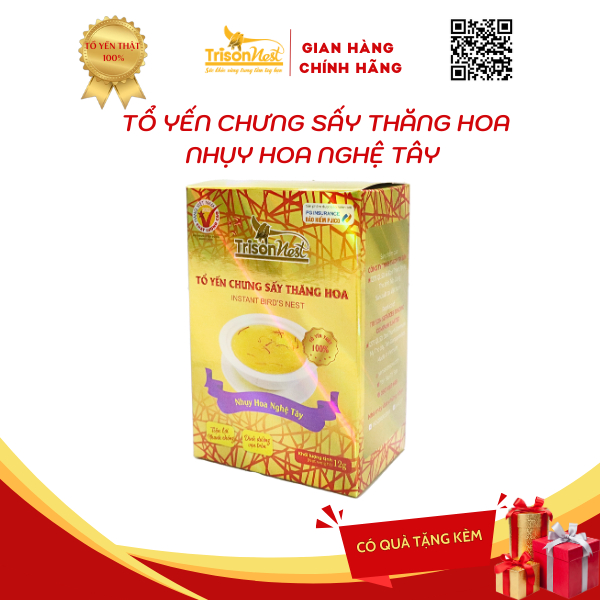 Tổ yến chưng sấy thăng hoa - Yến Sào Trí Sơn, Tổ Yến Ăn Liền Sau 10 Phút, Tăng Cường Sức Khỏe