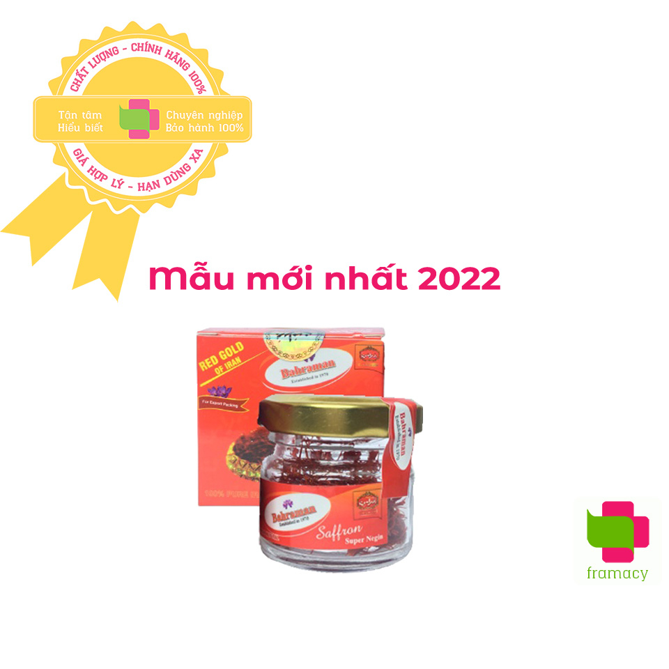 Super Negin Saffron Nhuỵ hoa nghệ tây, Iran (1g)