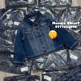 XD- Áo khoác bò (denim) BTBG xuất dư size 2y-5y