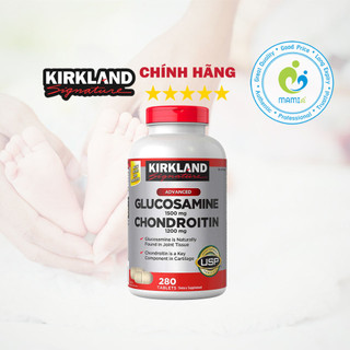 Viên uống (280v) bổ xương khớp cho người từ 18 tuổi Kirkland Glucosamine 1500mg & Chondroitin 1200mg, USA