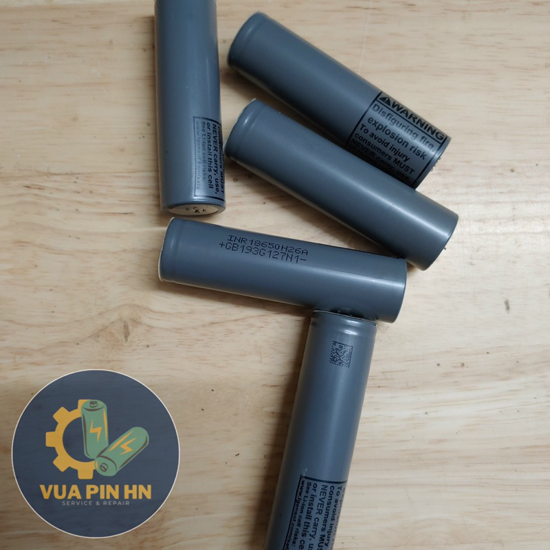 Cell pin LG 18650 H26a tháo khối