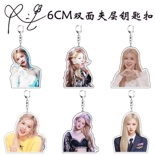 Móc Khoá Rose BlackPink 2 mặt