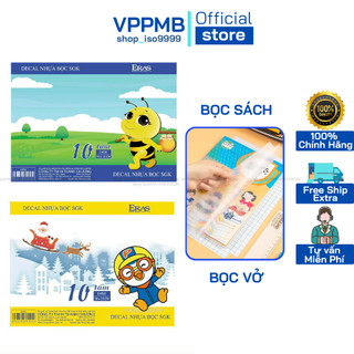 Bọc sgk decal, bọc vở dán decal eras bền bỉ, tiện lợi