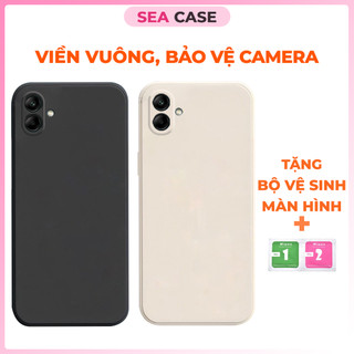 Ốp lưng Samsung A04, A04e cạnh vuông, viền vuông, dẻo mềm mịn