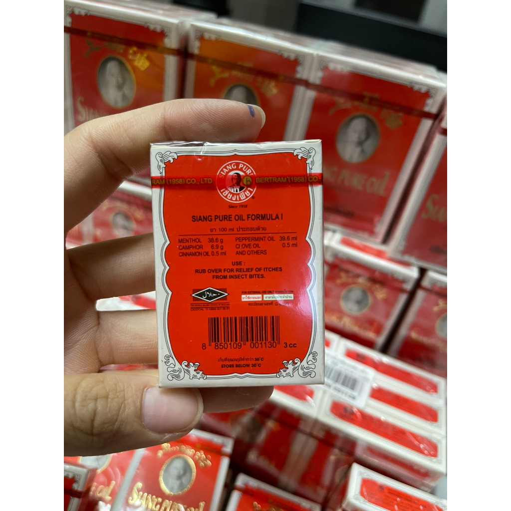 Combo 6 chai - 12 chai dầu ông già Thái Lan Cao cấp 3ml