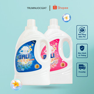 Nước Giặt Xả Bali Organic Can 3.2 Lít Hương Thơm Dịu Nhẹ, Lưu Hương Lâu