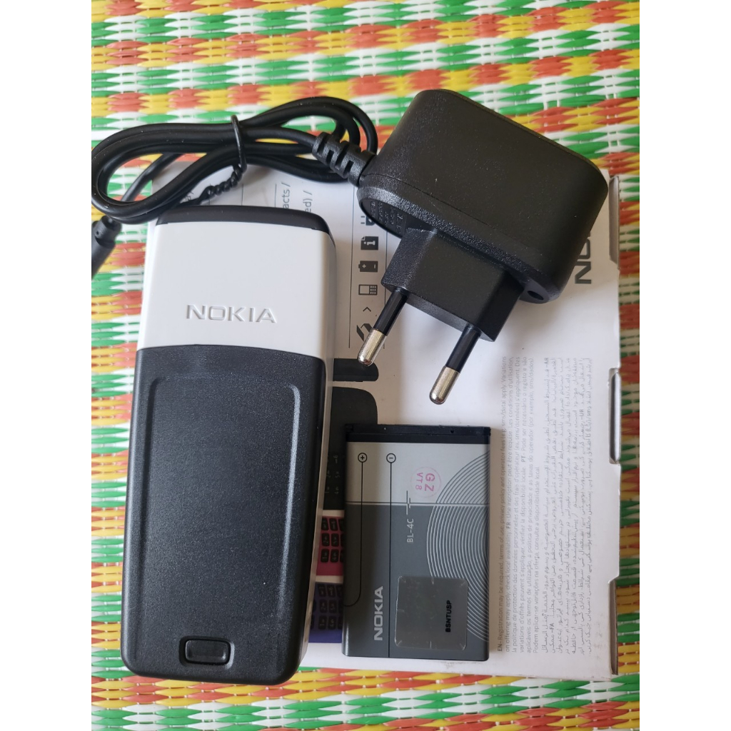 Điện thoại đen trắng Nokia 11Ol chính hãng Main Zin Màn Zin - Tặng Kèm Pin Sạc