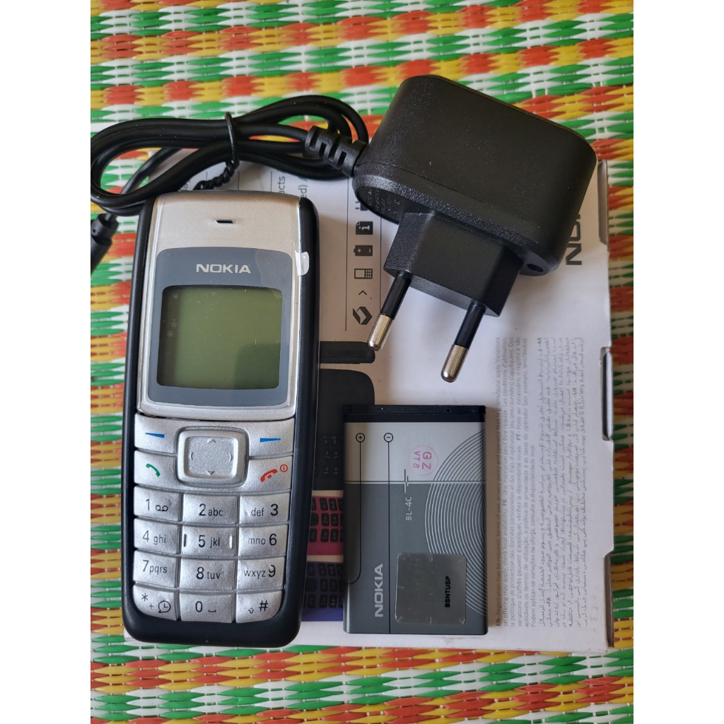 Điện thoại đen trắng Nokia 11Ol chính hãng Main Zin Màn Zin - Tặng Kèm Pin Sạc