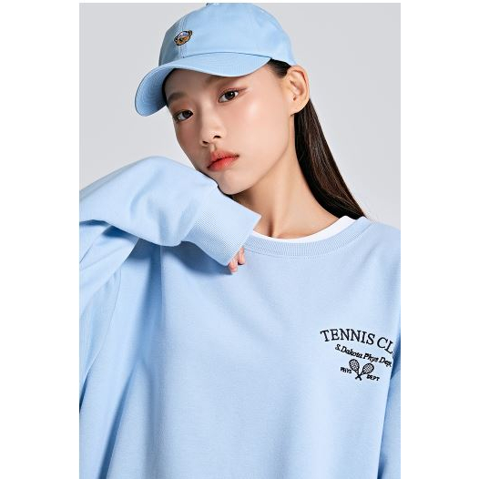 Áo thun unisex SPAO sweatshirt thêu đơn giản