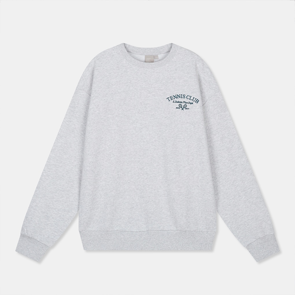 Áo thun unisex SPAO sweatshirt thêu đơn giản
