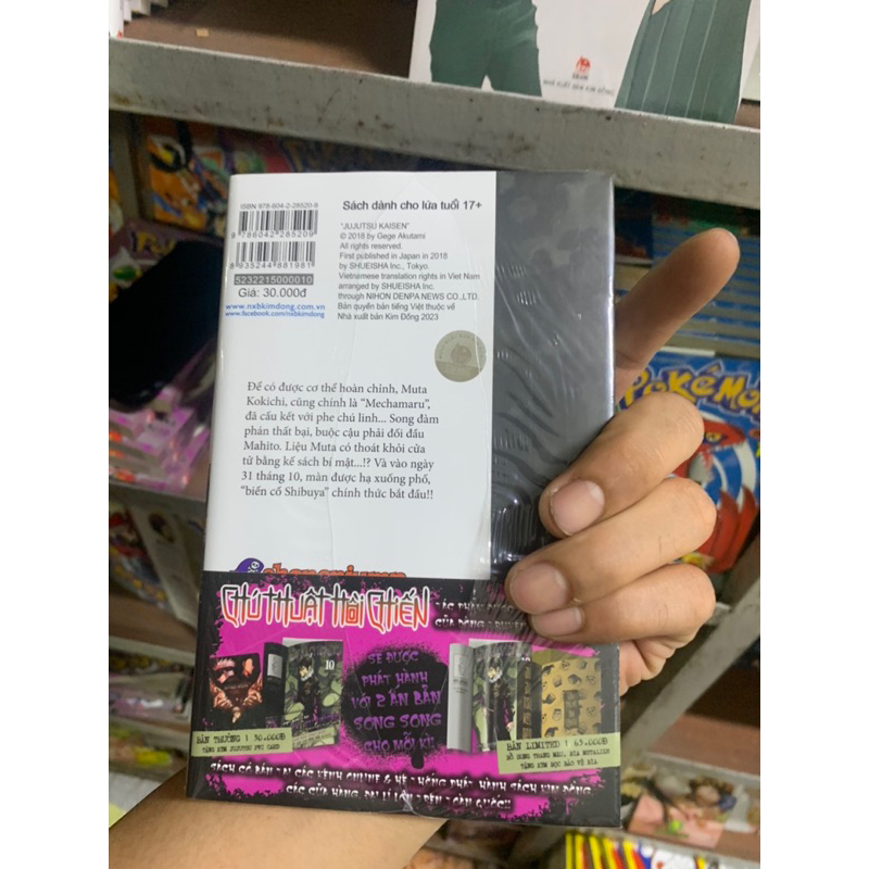 Sách -Chú Thuật Hồi Chiến vol 10-jujutsu kaisen