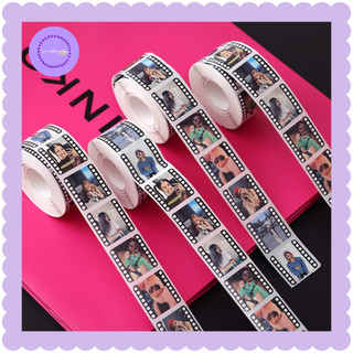 Sticker cuộn 500 tem Black Pink purpleheartbora
