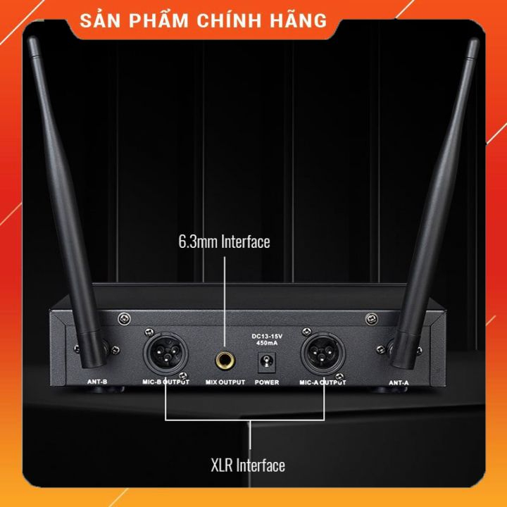 Takstar TS-3310UH - Micro Không Dây UHF Cho Phòng Học, Văn Phòng, Sân Khấu, Karaoke Gia Đình, Phạm Vi 100m