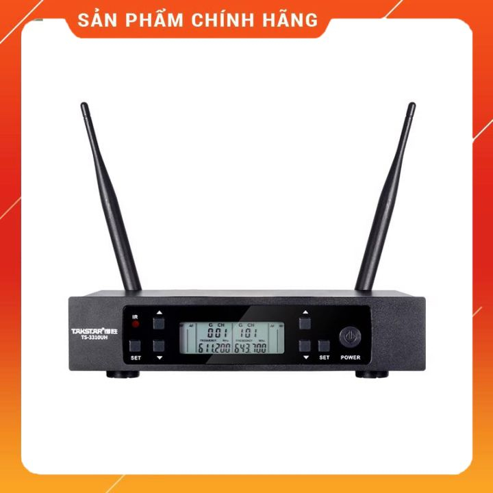 Takstar TS-3310UH - Micro Không Dây UHF Cho Phòng Học, Văn Phòng, Sân Khấu, Karaoke Gia Đình, Phạm Vi 100m