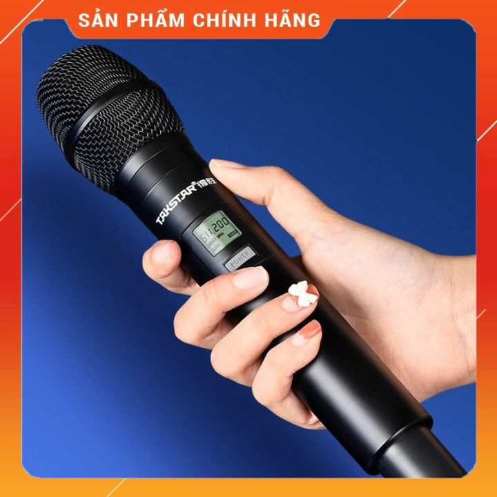 Takstar TS-3310UH - Micro Không Dây UHF Cho Phòng Học, Văn Phòng, Sân Khấu, Karaoke Gia Đình, Phạm Vi 100m