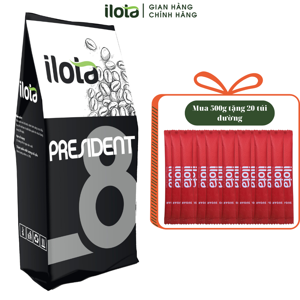 Cà phê Cold Brew 100% Arabica ILOTA 8 xay thô chuyên dụng cho pha ủ lạnh