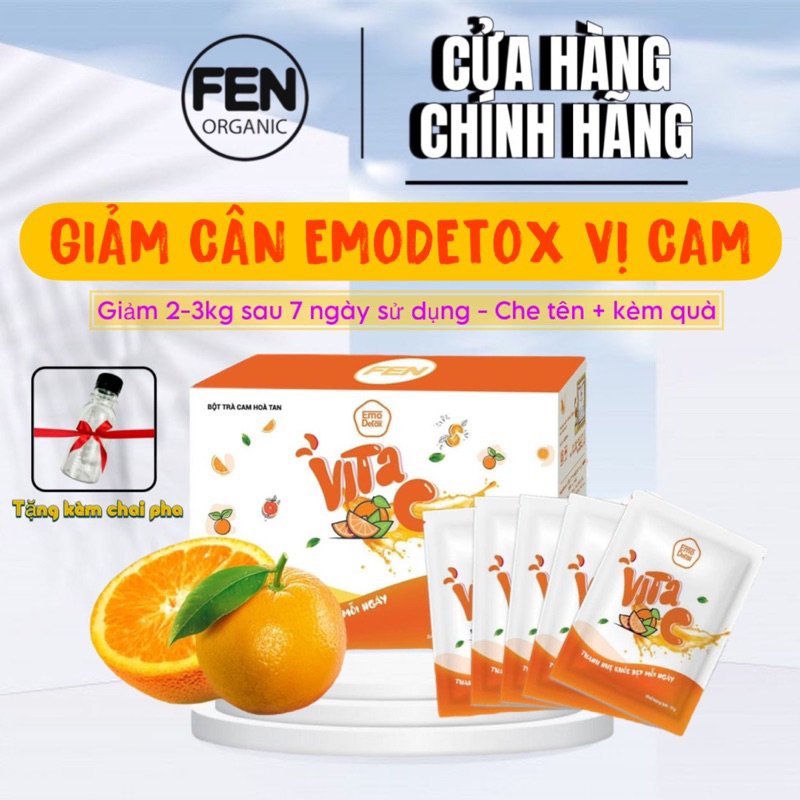 NƯỚC TRÁI CÂY DETOX EMO VITA C GIẢM CÂN CHÍNH HÃNG 100%/ giam mo an toan, hieu qua
