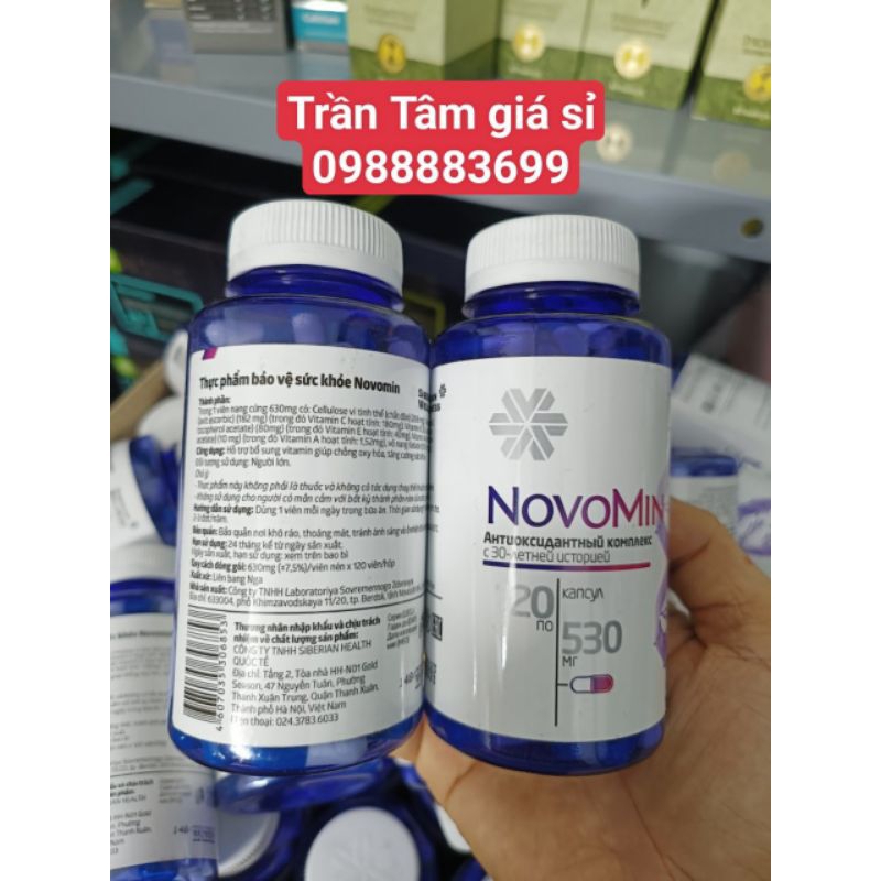 Sản phẩm Novomin Siberian - Formula4 siberian Hạn 12 2023.